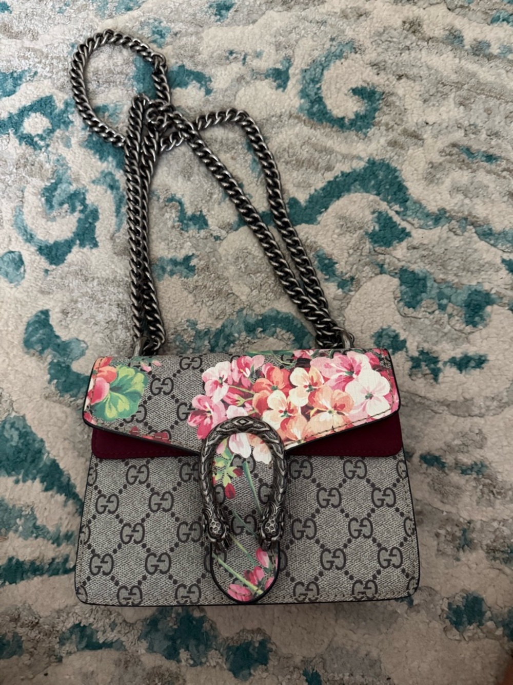 Floral crossbody